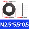 Grado 8.8 Alta Resistencia Negro Junta Negra Plana Arandela Plana Metálica Arandela de Junta para Tornillo M4M6M8M12