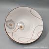 Variedade de cor negócio super pacote fornecimento cerâmica louça impressão 8 polegadas balde tigela underglaze tigela de macarrão tigela de sopa