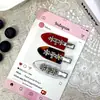 Novo estilo coreano pequeno flor metal lateral grampo sem costura ácido acético bico de pato grampo franja grampo fofo acessórios de cabelo grampo de cabelo raiz do cabelo