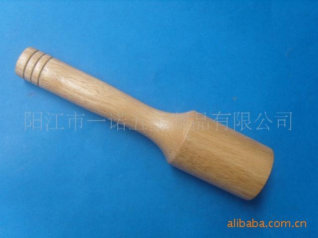 D-036D橡木柄牛扒锤,肉锤,牛排锤190g,长23CM,