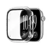 Adecuado para Apple Watch Series 12, este estuche protector cuenta con una carcasa integrada y protector de pantalla, fabricado con material de PC de alta definición con un acabado recubierto en spray