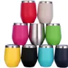 Vasos de Acero Inoxidable para Vino al por Mayor con Tapa, Juego de Vasos Aislados Personalizados, Tazas de Café de Viaje de 12 oz