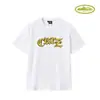 Marca de moda estadounidense Corteiz Camiseta Casual Deportiva Holgada de Manga Corta con Estampado de Barco de Crucero Alcatraz para Pareja