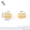 Ansioso pelos Finos Acessórios de Ouro com Diamantes do Vietnã, Cintura Fina, Esmalte com Furo, Fábrica de Acessórios de Contas com Furo Venda por Atacado
