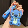 Porta-moedas de Desenho Animado Porta-cartões Kuromi Armazenamento Cinnamoroll Carteira Pequena Pingente de Chaveiro Atacado Série de Cores Macaron