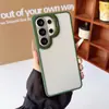 Adecuado para Funda de Teléfono con Soporte para Lente Samsung S26Ultra, Funda Protectora Transparente Anticaídas S25Ultra S24U