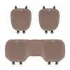 Adecuado para 25 Cojines para Asientos de Coche Volkswagen Magotan, Cojines de Asiento Gte, Asientos Especiales Perforados de Media Cubierta para Todas las Estaciones