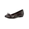 Piel de oveja curtida vegetal, tacón oculto, lazo dulce estilo coreano, zapatos de mujer de cuero completo poco profundos de punta redonda y tacón bajo para otoño 2026