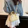 Bolso de Concha de Moda y de Alta Gama para Mujer, Bolso de Hombro Sencillo Estilo Coreano Primavera 2026, Bolso Cruzado Casual de Nicho para Mujer