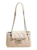 Bolso de Mano con Cadena de Rombo para Comercio Exterior Transfronterizo Bolso Tote para Mujer 2026 Nuevo de Moda de Nicho Elegante Bolso de Hombro Cruzado
