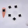 Joias de arte de unha japonesas novas Rede vermelha preto branco trevo de quatro folhas cor mágica anti-Flor de Casca liga broca de unha atacado