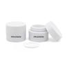 Frasco de Muestra Redondo de Crema de 10g Plástico Blanco Frasco para Crema Facial Reenvasado de Cosméticos Fabricante de Botella Vacía