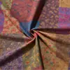 Tela Digital Estampada de Algodón y Lino, Tela para Pantalones y Tops Cheongsam de Satén Jacquard Retro de Verano, Estilo Chino