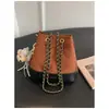 Bolsa de corrente única com padrão de losangos para mulheres, nova coleção outono 2026, estampa de leopardo, de ombro, transversal e mochila de alta qualidade
