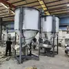 Mezclador Vertical de Alta Velocidad 5000KG Barril Mezclador de Gránulos de Plástico de Acero Inoxidable Tanque Homogeneizador Calentador Grande Mezclador