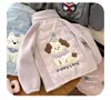 Tallas grande y pequeña, nuevo uniforme escolar con cremallera de forro polar para niños invierno 2026, chaqueta cortavientos de cuello redondo para niños