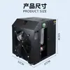 Refrigerador de 1 HP Banheira de Gelo Máquina de Refrigeração Banho de Gelo Esportes Reabilitação Água Gelada Máquina de Terapia Fria Spa Controle de Temperatura