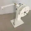 Carrete Automático para Hilo Disco Estante Enrollador de Hilo y Cable Enrollador Eléctrico de Hilo Disco Enrollador Giratorio Disco Enrollador con Corte de Cable