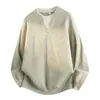 Suéter de Punto de Moda para Hombre, Otoño Invierno, Casual, Cuello Redondo, Falso Dos Piezas, Capa Base