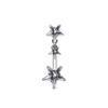 Gaibei Europeu e Americano Transfronteiriço Lindo Adorável Borboleta Cinco Estrelas Piercing de Umbigo Moda Nicho Joia para Piercing