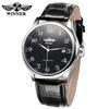 GANADOR GANADOR Moda casual simple para hombre europeo y americano reloj mecánico automático ventas directas de fábrica