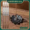 Varilla de Incienso Clásica de Pino con Fragancia a Pino para Purificar Campos Magnéticos y Refrescar el Aire en Hogares Interiores, Incienso de Madera de Agarwood Estilo Chino