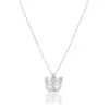 Collar Brújula de Amistad Nuevo Producto Transfronterizo Europeo y Americano Lindo, Fresco y Dulce Collar de Moda de Lujo Accesible Joyería Regalo para Mujeres