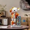 Ornamento de Mesa Urso Violento Alto-falante Bluetooth Pode Ser Conectado à Decoração do Gabinete de TV da Sala de Estar Presente de Inauguração Presente de Aniversário