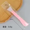 Herramienta de Pincel de Silicona de Doble Punta para Mascarilla, Pincel de Maquillaje de Belleza, Pincel Aplicador de Mascarilla de Barro, Pincel para Mascarilla DIY, Mezcla, Paquete Individual