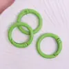 Fecho de Mola Colorido Pintado Argola para Mala Fecho de Mola Aberto Acessórios para Joias Chaveiro Anel de Cartão de Metal Anel para Livro