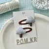 Nuevo pasador de pelo de dibujos animados de hongo estilo coreano para niños, pinza lateral dulce con temática de bosque para flequillo, goma para coleta de bebé