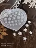 Molde de Silicona para Uñas con Diseño de Copo de Nieve Navideño 3D Gel UV DIY Decoración de Uñas Portátil Molde para Tallado Venta al por Mayor