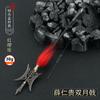 Sui e Tang Dynasties Heroes Pass Armas Yuwen Chengdu Phoenix Wings Gold-plated Boring Luo Cheng Armas Conjunto completo de ornamentos de modelo Brinquedos