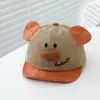 Nuevo Sombrero de Bebé para Primavera y Verano con Orejas de Oso Súper Lindas, Gorra de Béisbol de Ala Suave para Bebés de 2 Años, Sombrero con Visera Plegable para Niños, Protección Solar