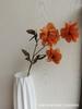 3 Cabeças de Flor de Gardênia para Decoração de Corredor de Casamento, Materiais para Arranjo Floral, Decoração de Casa e Hotel, Flores de Seda Atacado, Plantas Verdes para Decoração de Casamento