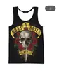 Camiseta sin mangas Rock Band Classic, Camiseta sin mangas Guns N' Roses, Chaleco de tendencia Hip Hop para hombre