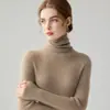 Comercio exterior transfronterizo otoño e invierno ropa de alta gama lista para usar tops, elegante y adecuado para ir al trabajo, estilo nuevo con cuello superpuesto, jersey liso para mujer, clásico
