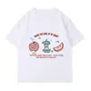 Diseño de Manzana de Nicho, Camiseta Especial de Manga Corta para Parejas para Mujer, Tops Casuales y Cómodos de Verano para Hombres y Mujeres
