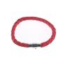 Pulsera de cuero tejida para hombre y mujer de comercio exterior de venta caliente, joyería europea y americana, pulsera de cuero para pareja al por mayor