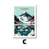 Pintura Decorativa Artística de Paisaje de Venta Caliente Transfronteriza para Sala de Estar, Núcleo de Pintura en Aerosol Artística Exclusiva de Comercio Exterior, Pintura sin Marco para Dropshipping de Temu