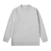 Suéter Holgado de Cuello Redondo para Hombre Otoño e Invierno 2025 Nuevo Estilo Coreano Simple Casual Versátil Camiseta Interior de Punto para Niños
