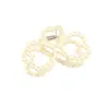 Pin de Perla Estilo Coreano Lazo de Corazón Pin Geométrico Pin de Tiburón Pasador Accesorio para el Cabello Accesorio de Perla para el Cabello Red