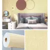 Suministro Directo de Fábrica Etiquetado y Envío Transfronterizo Revestimiento de Pared 3D de Lino Papel Tapiz Decorativo Azulejo Impermeable Pegatinas de Pared a Prueba de Humedad
