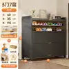 Gabinete de Zapatos de Acero para el Hogar Gabinete de Almacenamiento para la Entrada Gabinete Integrado Montado en la Pared para la Entrada Gabinete de Almacenamiento de Gran Capacidad Zapatero Simple