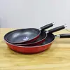 Frigideira Antiaderente Yiqile Fundo de Teflon Frigideira para Omelete Bife Frigideira para Ovos Fundo Plano Frigideira Plana Antiaderente