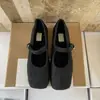 ¡Absolutamente impresionante! Zapatos Mary Jane para mujer, nueva colección 2023, punta cuadrada retro, corte bajo, suela suave, perfectos con vestidos, zapatos de noche estilo francés con detalles peludos