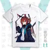 Camiseta de Anime Arknights Emoticono Modal Manga Corta Una Pieza Dropshipping