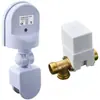 Ahorrador de Agua Sensor de Inodoro Tipo Ranura Canaleta Fecal Sensor de Orinal Cisterna Descargador Automático Escuela Baño Público