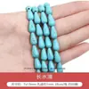 Turquesa Sintética Joker Cuentas Cuadradas Pequeñas Cuentas de Calabaza Cuentas Redondas Materiales para Pulsera de Cuentas Hecha a Mano DIY Accesorios