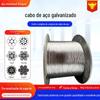 Cabo de Aço Galvanizado, Cabo de Aço para Estufas de Aquicultura, Cabo de Aço Externo Antiferrugem, Atacado do Fabricante